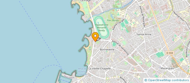 localisation de l'entreprise MORENO à MARSEILLE