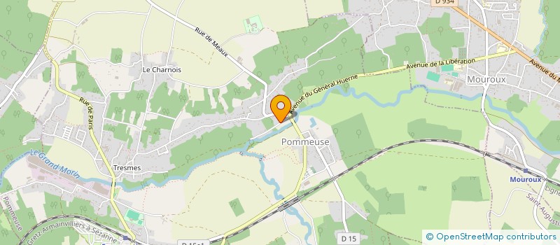 localisation de l'entreprise MORENO BATIMENTS  POMMEUSE