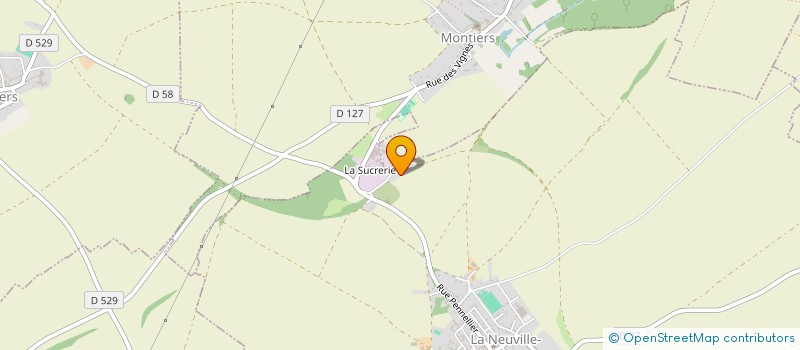 localisation de l'entreprise MORENO BOUILLET  LA NEUVILLE-ROY