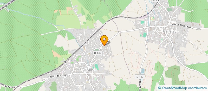 localisation de l'entreprise MORENO FORM  BEAUVOISIN