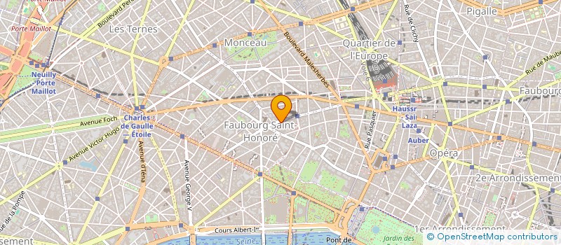 localisation de l'entreprise MORENO HOLDING  PARIS
