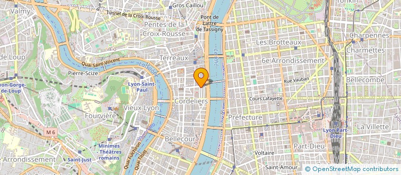 localisation de l'entreprise MORENO INTERNATIONALE RHONE ALPES  LYON