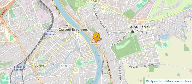 localisation de l'entreprise MORENOS à CORBEIL-ESSONNES