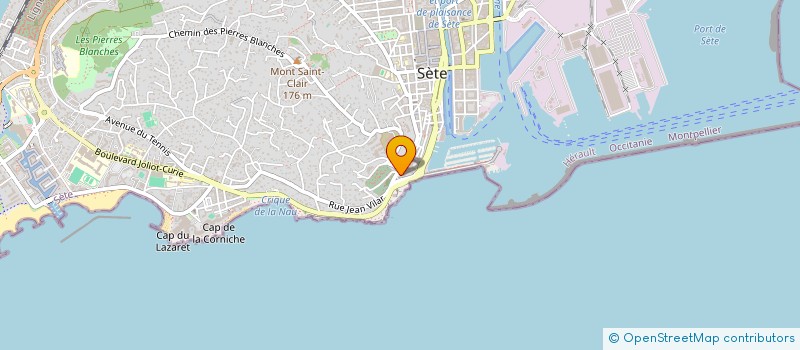 localisation de l'entreprise MORENT IMMO  SETE