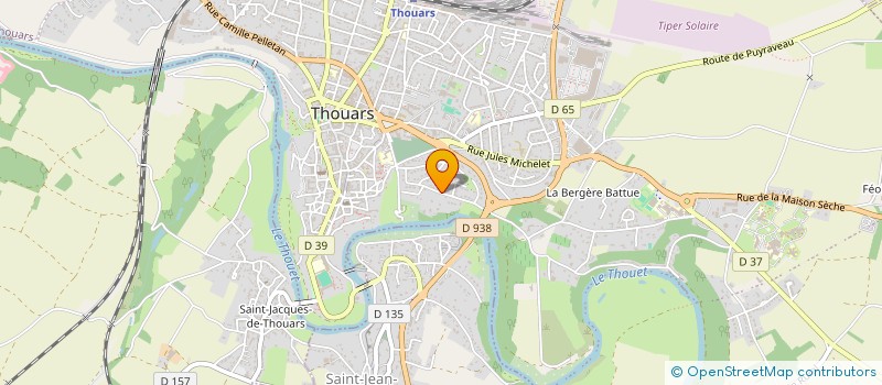 localisation de l'entreprise MORENTA  THOUARS