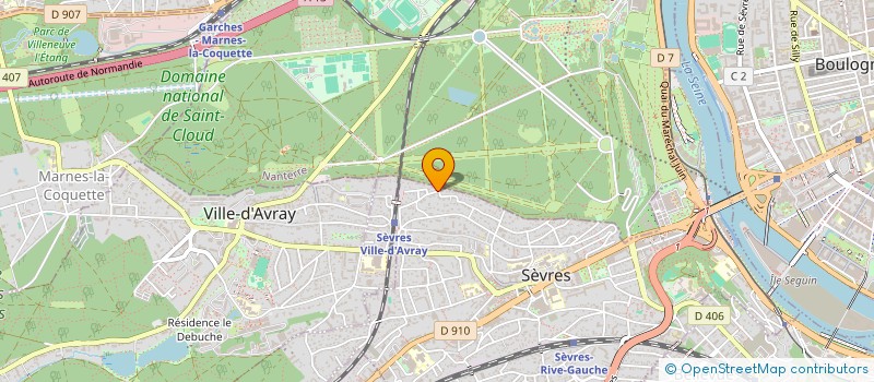 localisation de l'entreprise MOREPHOTONICS à SEVRES