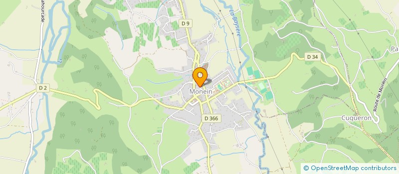 localisation de l'entreprise MORERE SEBASTIEN SARL à MONEIN