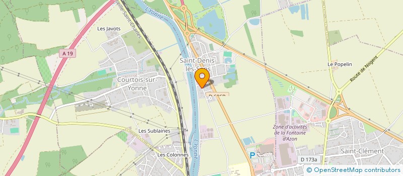 localisation de l'entreprise MORESCO SCI  SAINT-DENIS-LES-SENS