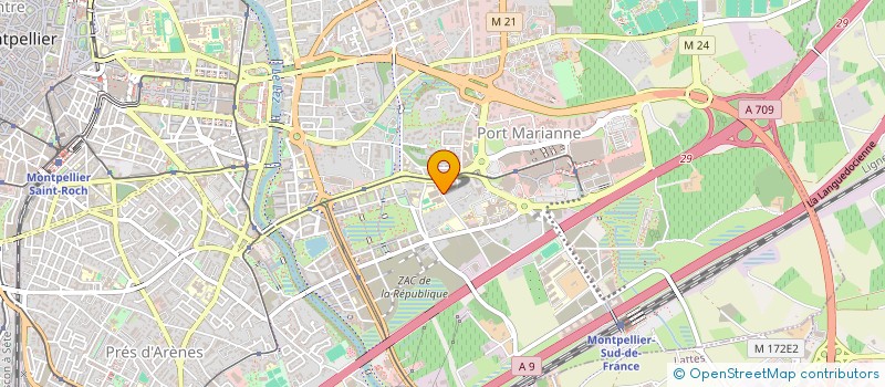 localisation de l'entreprise MORESSA SPEHNER INDIVISION à MONTPELLIER