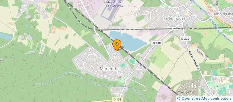 localisation de l'entreprise MORET FAMILY  HAGUENAU