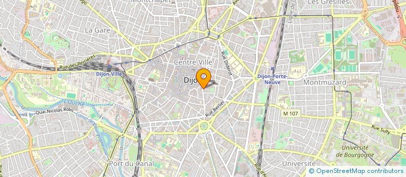 localisation de l'entreprise MORET/PICART à DIJON