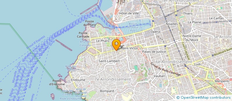 localisation de l'entreprise MORETTI MARSEILLE  MARSEILLE