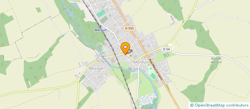 localisation de l'entreprise MOREUIL PIZZA 2022 à MOREUIL