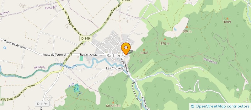 localisation de l'entreprise MOREY IMMOBILIER  DOMENE