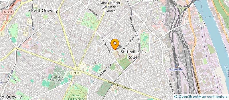 localisation de l'entreprise MORGADO  SOTTEVILLE-LES-ROUEN