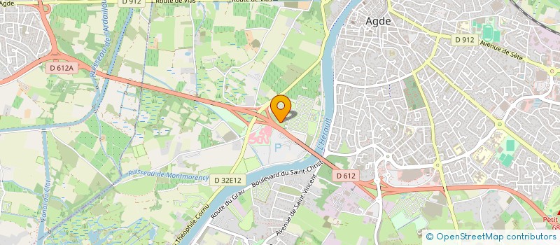 localisation de l'entreprise MORGAN  AGDE