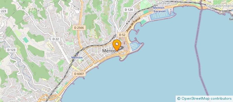 localisation de l'entreprise MORGAN à MENTON