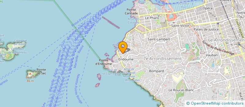 localisation de l'entreprise MORGAN CASSIS à MARSEILLE