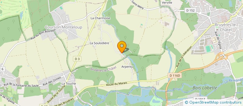 localisation de l'entreprise MORGAN CIE  FONTENAY-LES-BRIIS