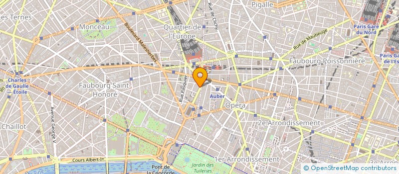 localisation de l'entreprise MORGAN COMMUNICATION à PARIS