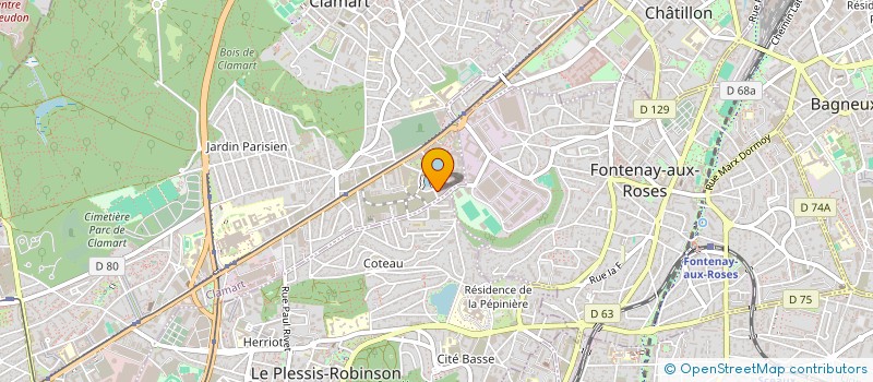 localisation de l'entreprise MORGAN D. CONSULTING à CLAMART