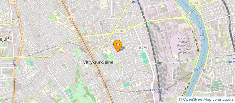 localisation de l'entreprise MORGAN FRUITS  VITRY-SUR-SEINE