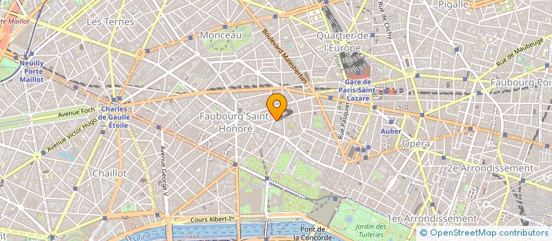 localisation de l'entreprise MORGAN & MALLET SERVICES à PARIS