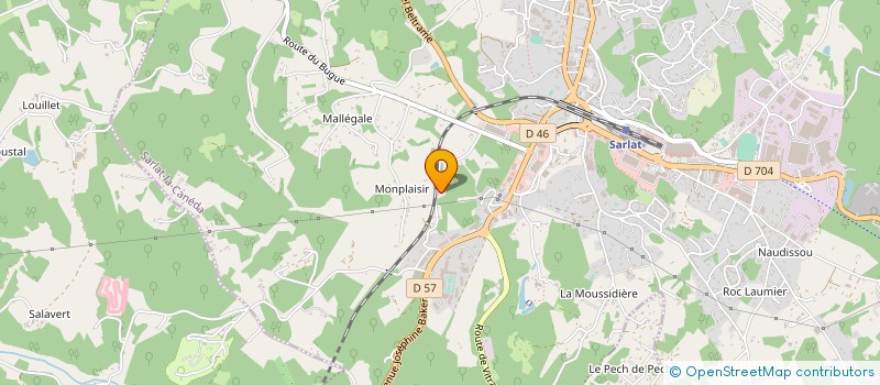 localisation de l'entreprise MORGAN MILET  DOISSAT