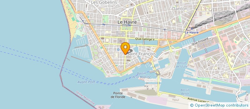 localisation de l'entreprise MORGAN MUSIC SHOP à LE HAVRE