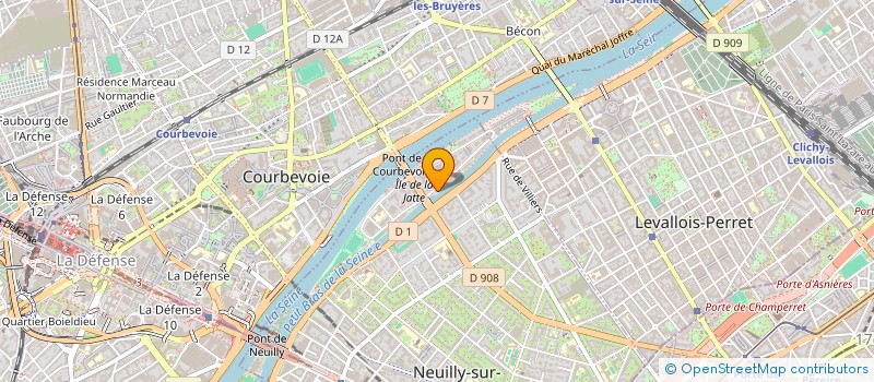 localisation de l'entreprise MORGAN'S à NEUILLY-SUR-SEINE
