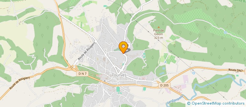 localisation de l'entreprise MORGAN'S GROUP  TOURVES