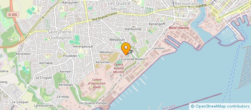 localisation de l'entreprise MORGAN SOFTWARE à BREST
