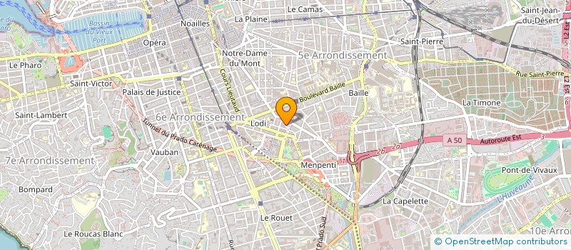 localisation de l'entreprise MORGAN TECH  MARSEILLE