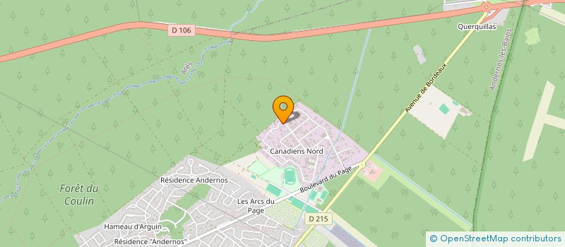 localisation de l'entreprise MORGAN VIGNON CHOCOLATERIE CONFISERIE à ANDERNOS-LES-BAINS
