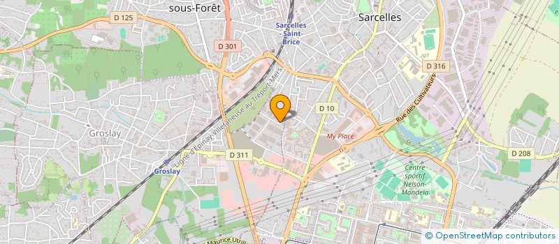 localisation de l'entreprise MORGANA SAS à GROSLAY