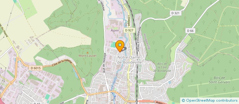 localisation de l'entreprise MORGANANDRAIMMO  NOTRE-DAME-DE-BONDEVILLE