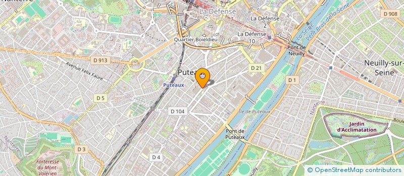 localisation de l'entreprise MORGANE à PUTEAUX