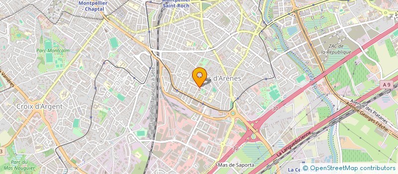 localisation de l'entreprise MORGANE à MONTPELLIER