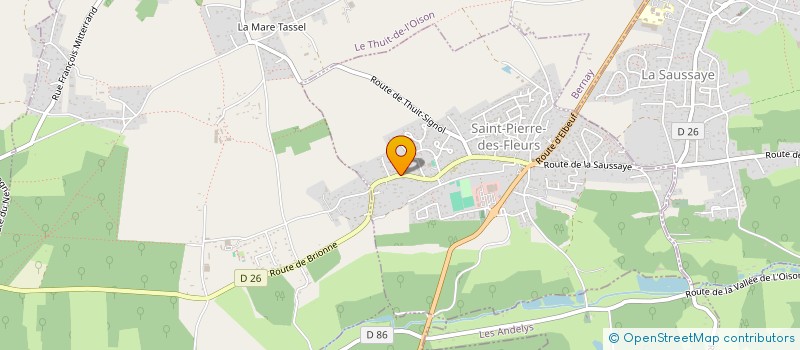 localisation de l'entreprise MORGANE  SAINT-PIERRE-DES-FLEURS