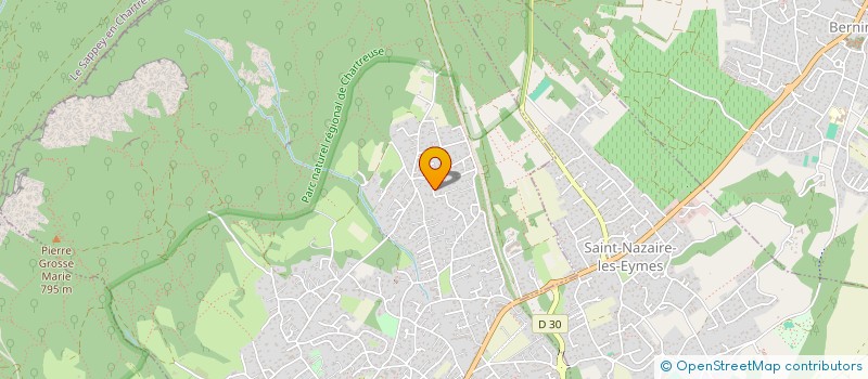 localisation de l'entreprise MORGANE à SAINT-ISMIER
