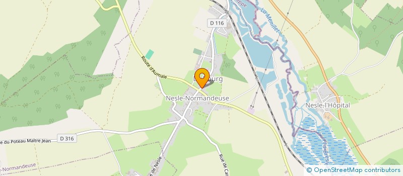 localisation de l'entreprise MORGANE-BENJAMIN à BLANGY-SUR-BRESLE