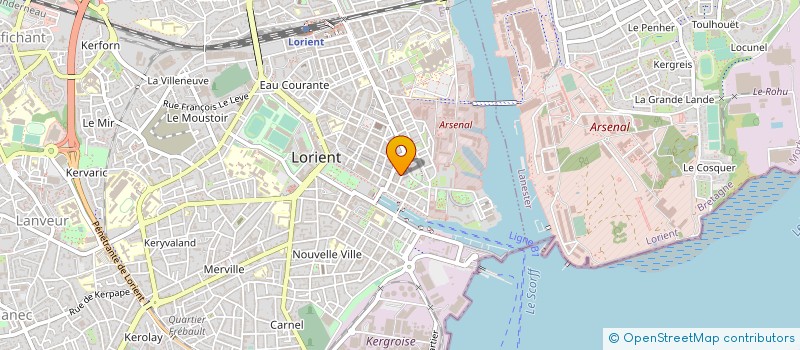 localisation de l'entreprise MORGANE DE CREPES à LORIENT
