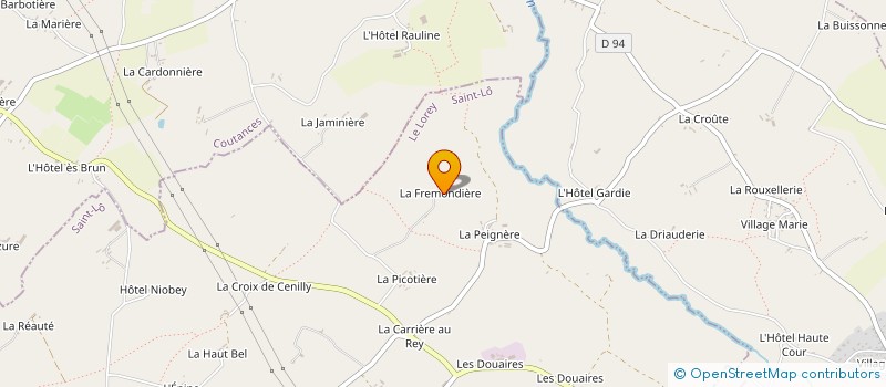 localisation de l'entreprise MORGANE ET JULIEN à LE LOREY