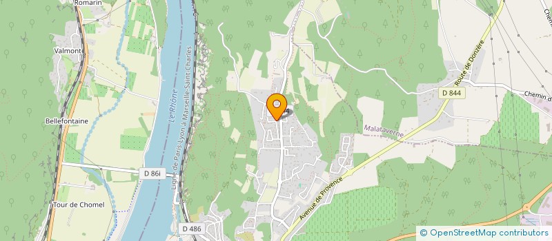 localisation de l'entreprise MORGANE INVESTISSEMENT  DONZERE