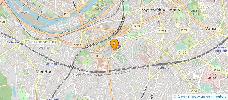 localisation de l'entreprise MORGANEXPRESS à ISSY-LES-MOULINEAUX