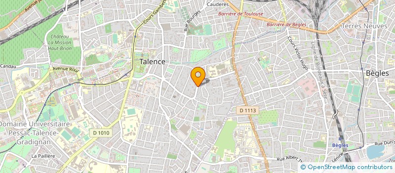localisation de l'entreprise MORGANISE à TALENCE