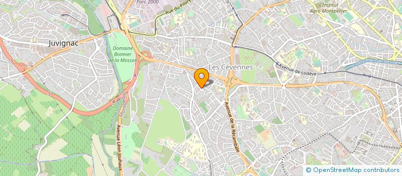 localisation de l'entreprise MORGANTI à MONTPELLIER