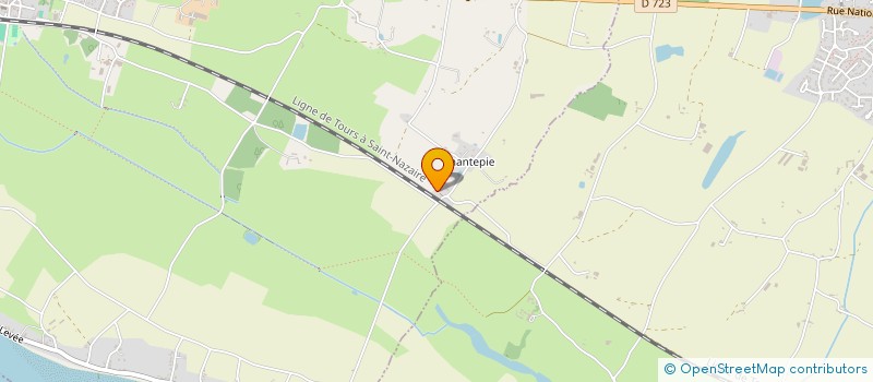 localisation de l'entreprise MORGAT ERIC  SAVENNIERES