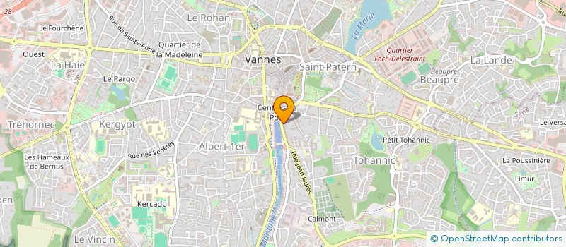 localisation de l'entreprise MORGATHE à VANNES