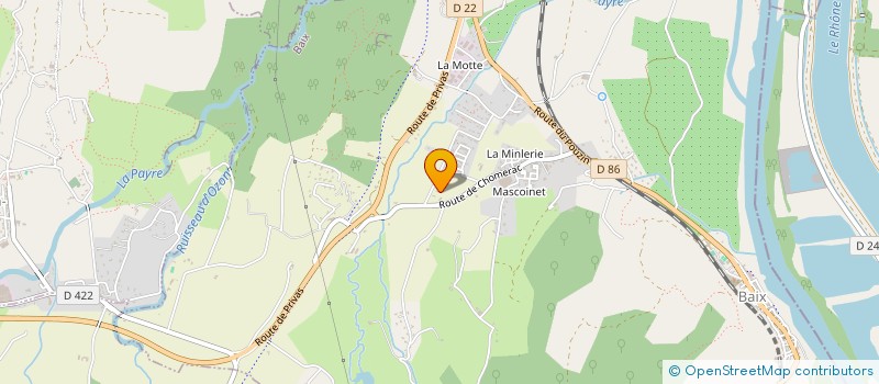 localisation de l'entreprise MORGDIE  BAIX